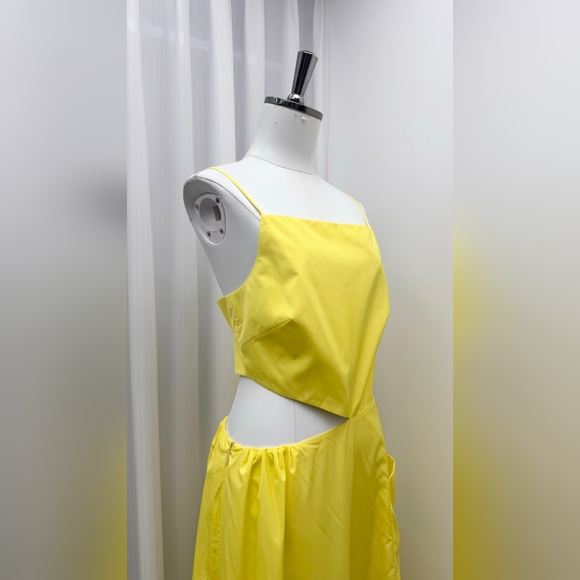 Tibi Italian Sporty Nylon Strappy Cut Out Dress - Picture 11 of 13